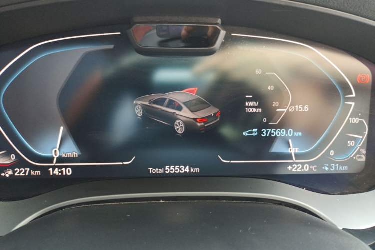Used BMW 5 Series New Energy 2022 Restyled 535Le Pioneer Edition M Sport Package Instrument Cluster