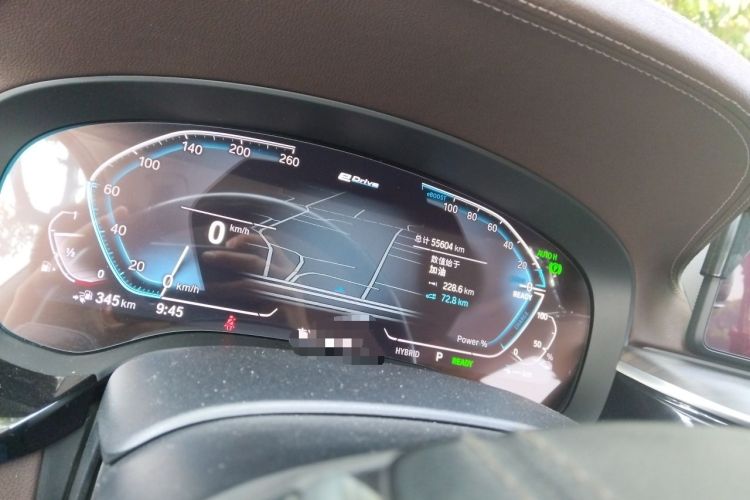 Used BMW 5 Series New Energy 2022 Updated Version 535Le Luxury Package Instrument Cluster