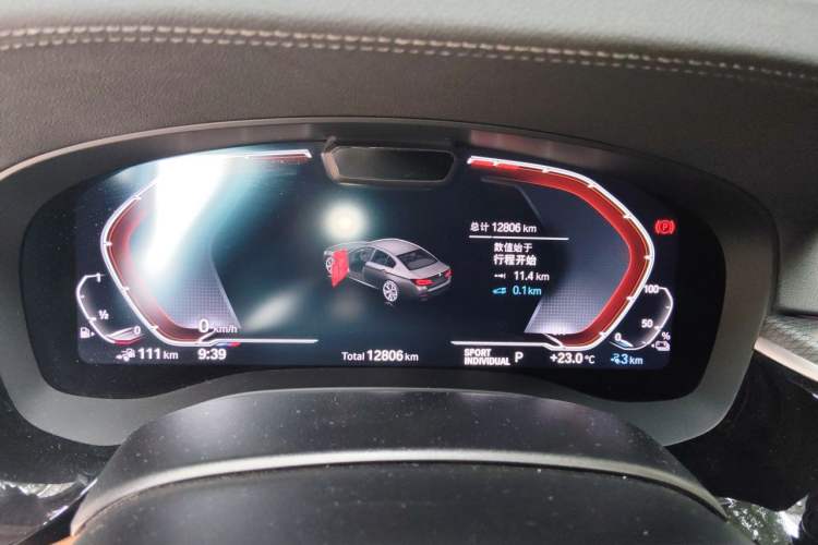 Used BMW 5 Series New Energy 2022 Second Facelift 535Le Pioneer Edition M Sport Package Instrument Cluster