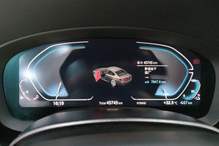 Used BMW 5 Series New Energy 2022 Second Facelift 535Le M Sport Package Instrument Cluster