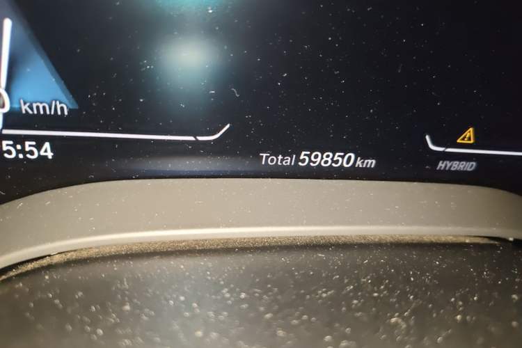 Used BMW 5 Series New Energy 2022 Updated Version 535Le Luxury Package Odometer Close Up