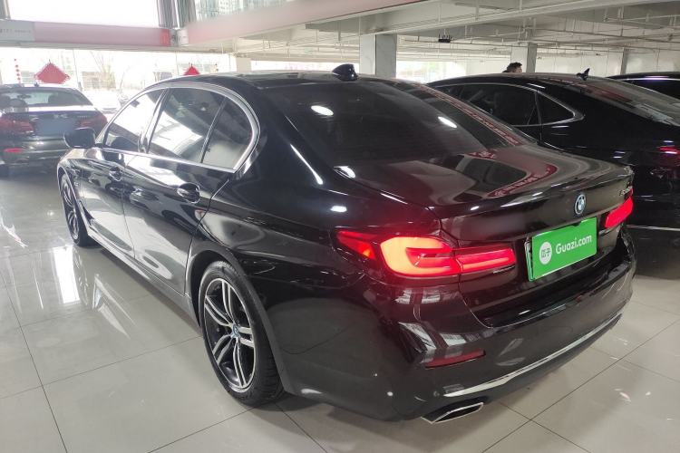 Used BMW 5 Series New Energy 2022 Updated Version 535Le Luxury Package Rear Left 45 Deg