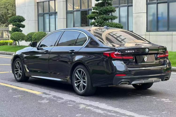 Used BMW 5 Series New Energy 2022 535Le M Sport Package Rear Left 45 Deg