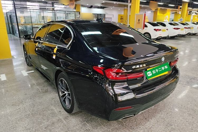 Used BMW 5 Series New Energy 2022 Second Facelift 535Le M Sport Package Rear Left 45 Deg