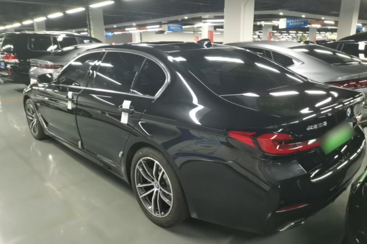 Used BMW 5 Series New Energy 2022 Second Facelift 535Le M Sport Package Rear Left 45 Deg