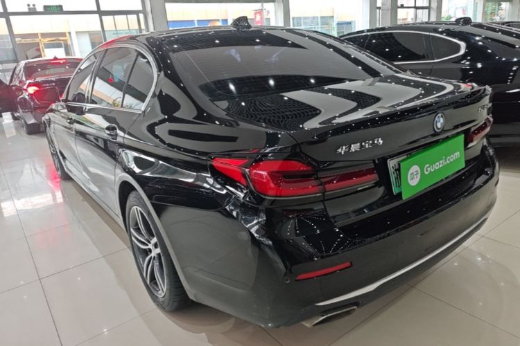 Used BMW 5 Series New Energy 2022 Updated Version 535Le Luxury Package Rear Left 45 Deg