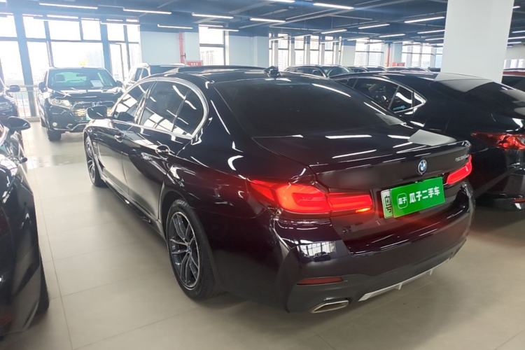 Used BMW 5 Series New Energy 2022 Second Facelift 535Le Pioneer Edition M Sport Package Rear Left 45 Deg
