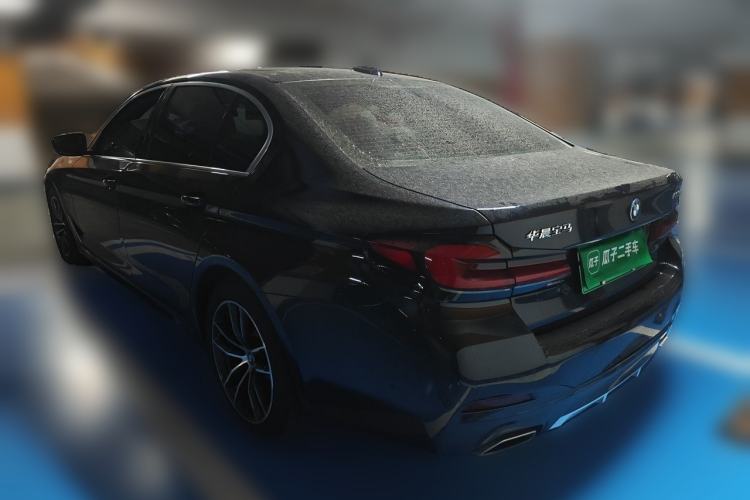 Used BMW 5 Series New Energy 2022 Second Facelift 535Le Pioneer Edition M Sport Package Rear Left 45 Deg