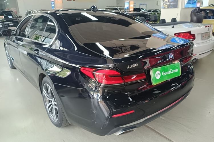 Used BMW 5 Series New Energy 2022 Second Facelift 535Le Luxury Package Rear Left 45 Deg