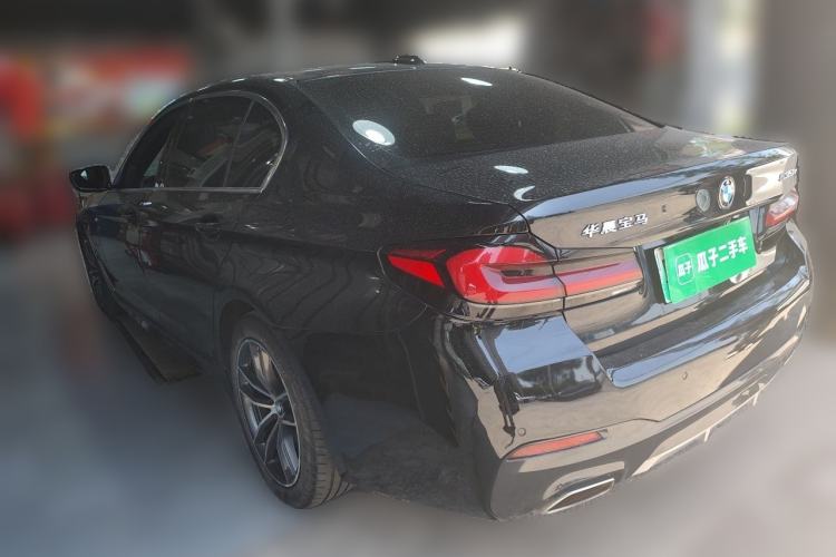 Used BMW 5 Series New Energy 2022 535Le M Sport Package Rear Left 45 Deg
