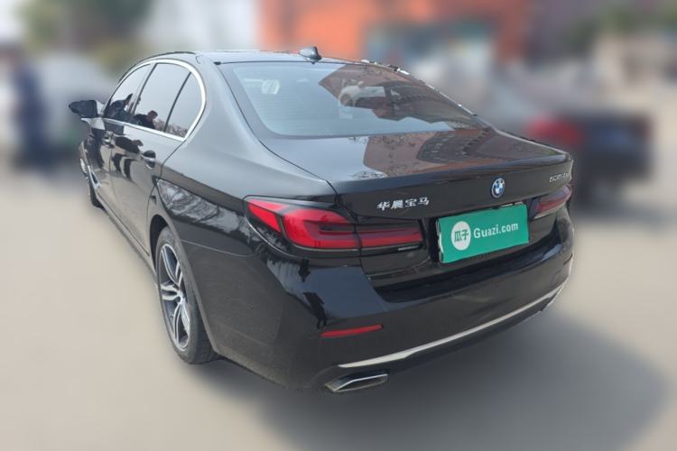 Used BMW 5 Series New Energy 2022 Updated Version 535Le Luxury Package Rear Left 45 Deg