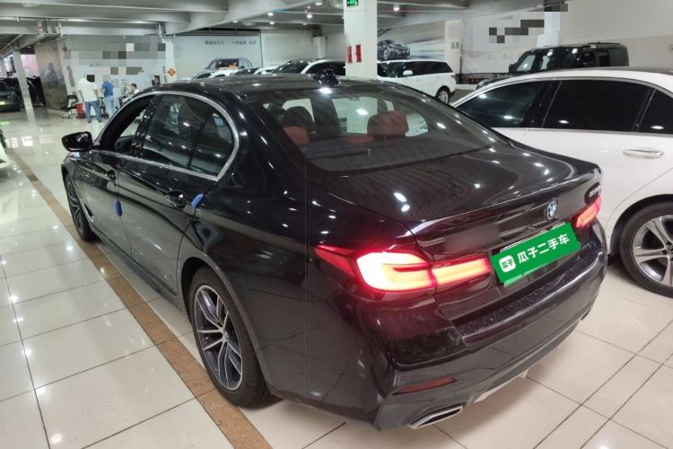 Used BMW 5 Series New Energy 2022 Second Facelift 535Le M Sport Package Rear Left 45 Deg