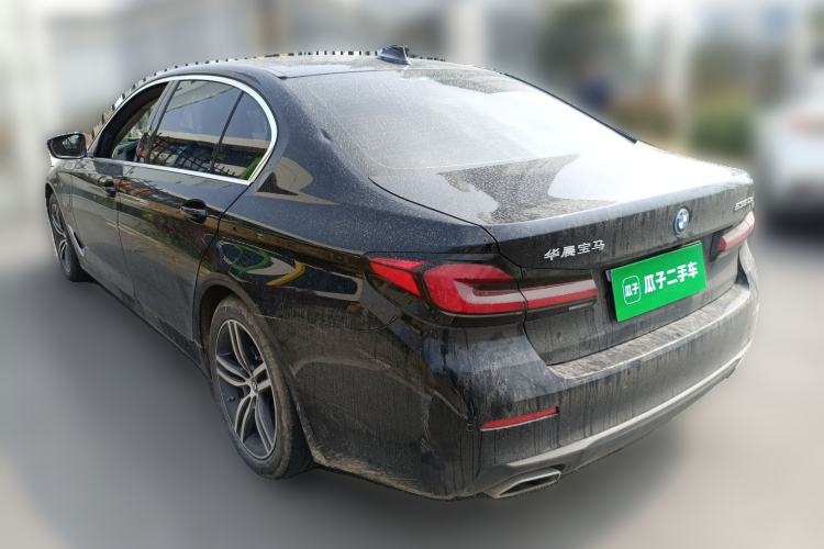 Used BMW 5 Series New Energy 2022 Updated Version 535Le Luxury Package Rear Left 45 Deg