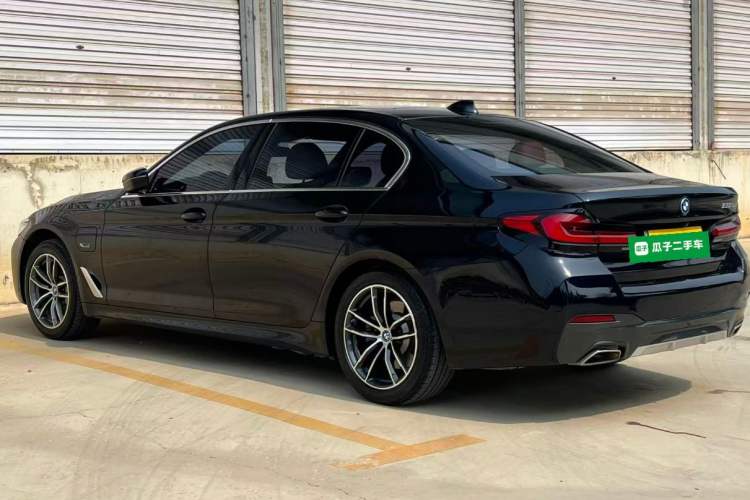 Used BMW 5 Series New Energy 2022 Updated Version 535Le Luxury Package Rear Left 45 Deg