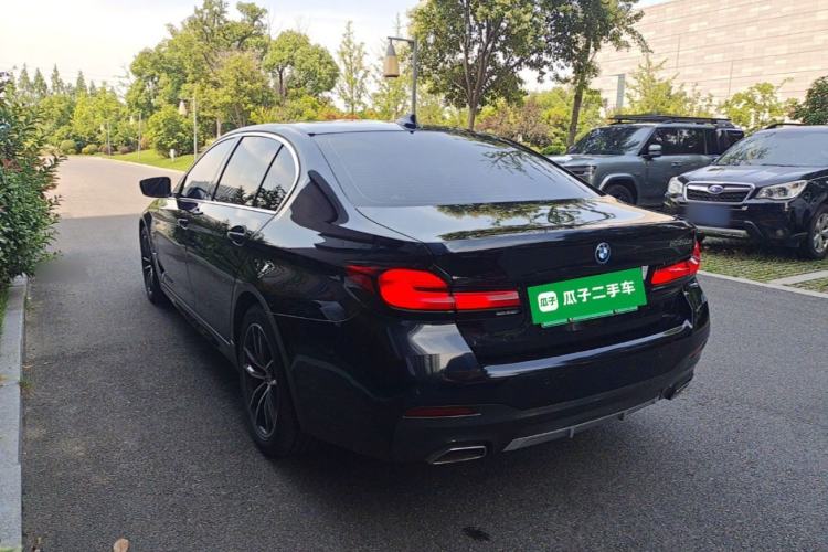 Used BMW 5 Series New Energy 2022 Restyled 535Le Pioneer Edition M Sport Package Rear Left 45 Deg