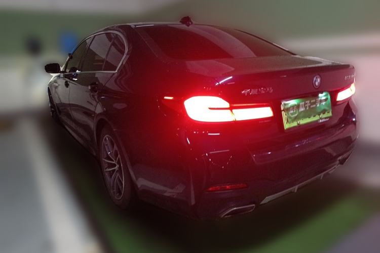 Used BMW 5 Series New Energy 2022 Second Facelift 535Le Luxury Package Rear Left 45 Deg