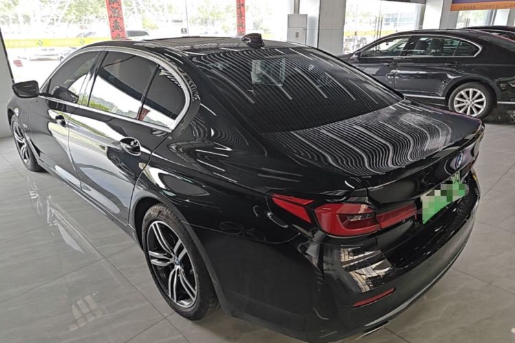 Used BMW 5 Series New Energy 2022 Second Facelift 535Le Luxury Package Rear Left 45 Deg