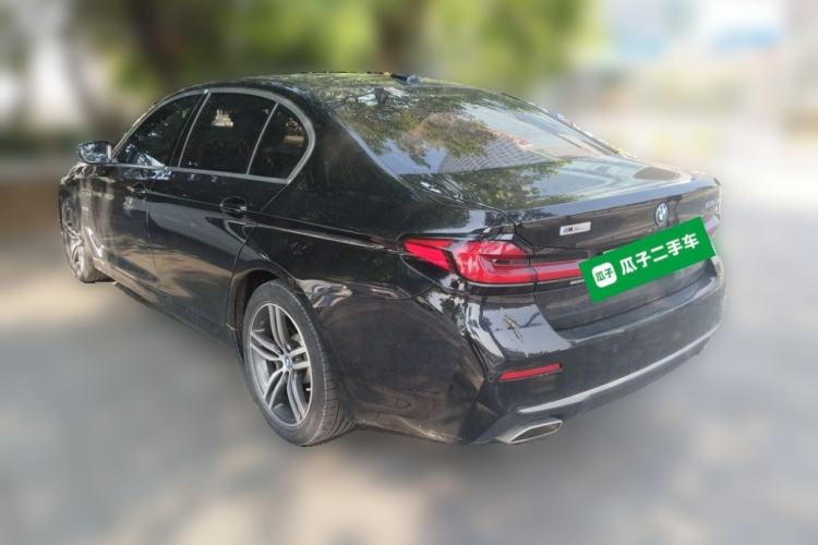 Used BMW 5 Series New Energy 2022 Updated Version 535Le Luxury Package Rear Left 45 Deg