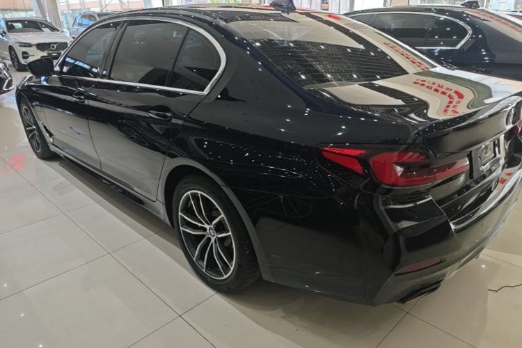 Used BMW 5 Series New Energy 2022 Restyled 535Le Pioneer Edition M Sport Package Rear Left 45 Deg