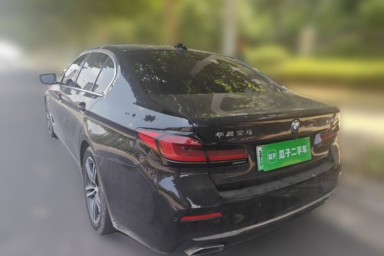 Used BMW 5 Series New Energy 2022 Updated Version 535Le Luxury Package Rear Left 45 Deg