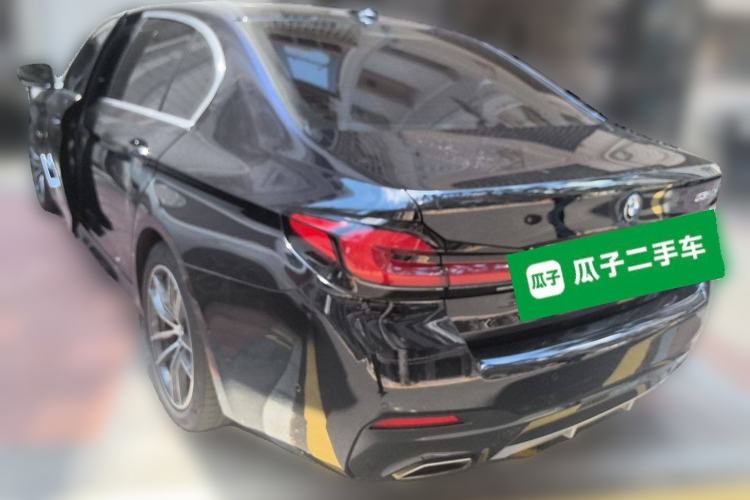 Used BMW 5 Series New Energy 2022 Second Facelift 535Le M Sport Package Rear Left 45 Deg