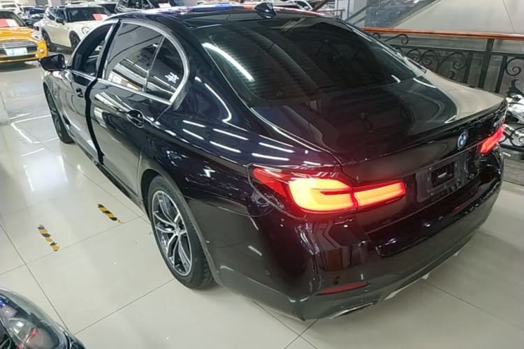 Used BMW 5 Series New Energy 2022 535Le M Sport Package Rear Left 45 Deg