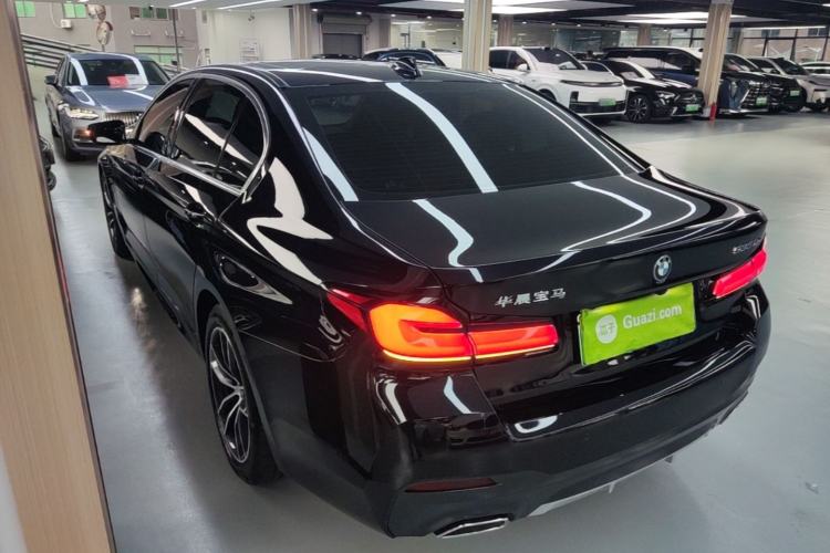 Used BMW 5 Series New Energy 2022 Second Facelift 535Le Pioneer Edition M Sport Package Rear Left 45 Deg