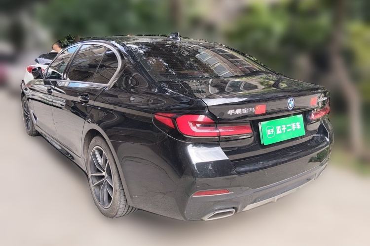 Used BMW 5 Series New Energy 2022 Second Facelift 535Le Pioneer Edition M Sport Package Rear Left 45 Deg