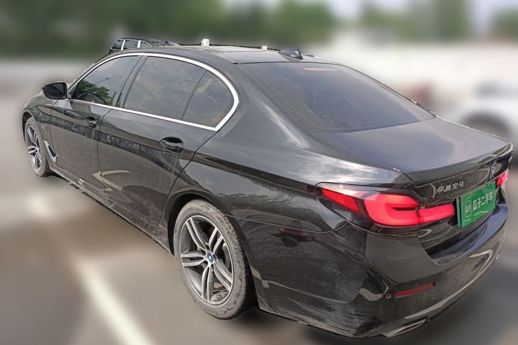 Used BMW 5 Series New Energy 2022 Updated Version 535Le Luxury Package Rear Left 45 Deg