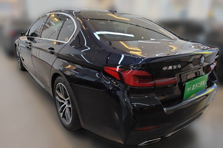 Used BMW 5 Series New Energy 2022 Second Facelift 535Le M Sport Package Rear Left 45 Deg