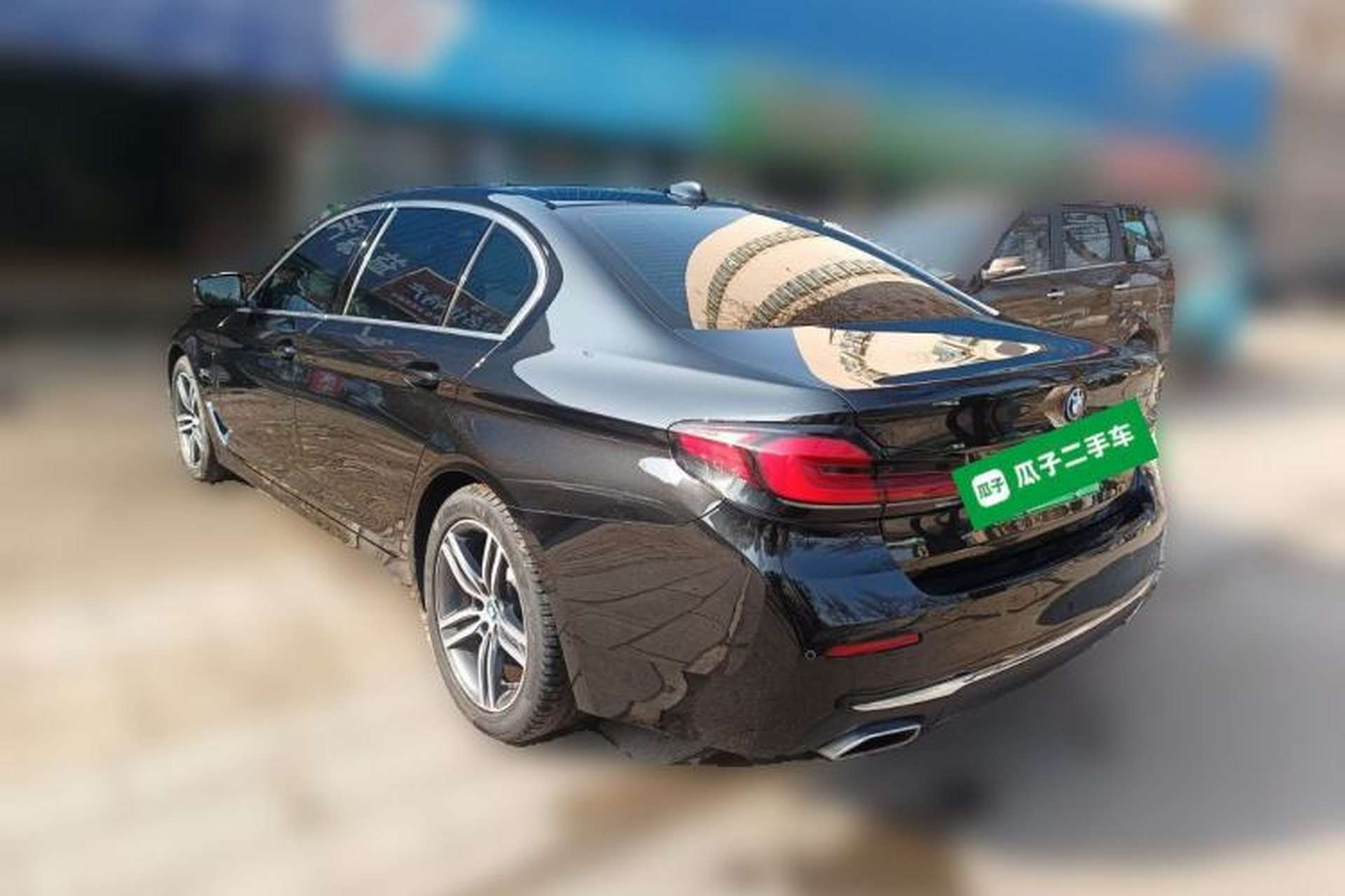 Used BMW 5 Series New Energy 2022 535Le Luxury Package Rear Left 45 Deg