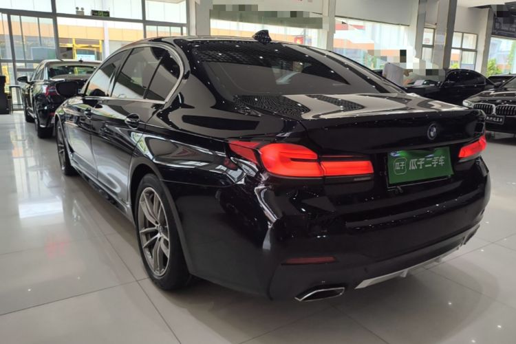Used BMW 5 Series New Energy 2022 Second Facelift 535Le M Sport Package Rear Left 45 Deg