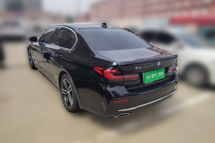 Used BMW 5 Series New Energy 2022 Updated Version 535Le Luxury Package Rear Left 45 Deg