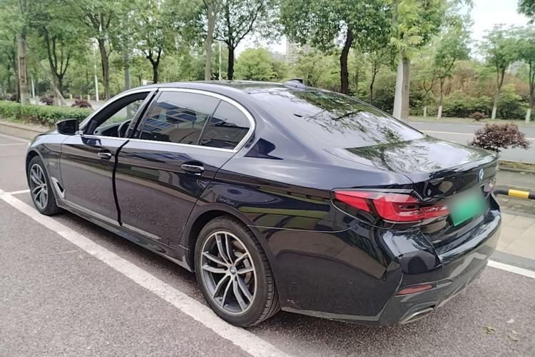 Used BMW 5 Series New Energy 2022 Second Facelift 535Le M Sport Package Rear Left 45 Deg