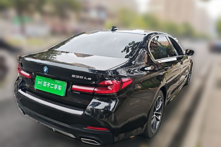Used BMW 5 Series New Energy 2022 Second Facelift 535Le M Sport Package Rear Right 45 Deg