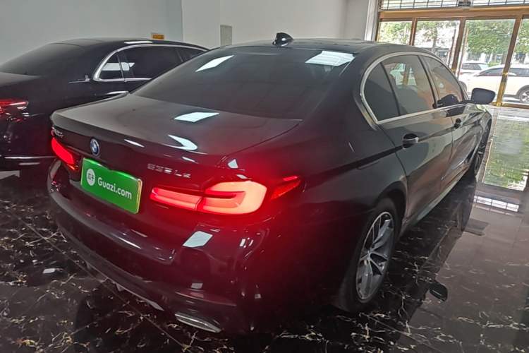 Used BMW 5 Series New Energy 2022 Second Facelift 535Le Pioneer Edition M Sport Package Rear Right 45 Deg