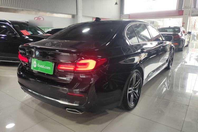 Used BMW 5 Series New Energy 2022 Updated Version 535Le Luxury Package Rear Right 45 Deg