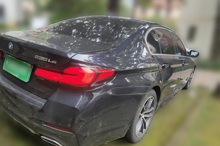 Used BMW 5 Series New Energy 2022 535Le M Sport Package Rear Right 45 Deg