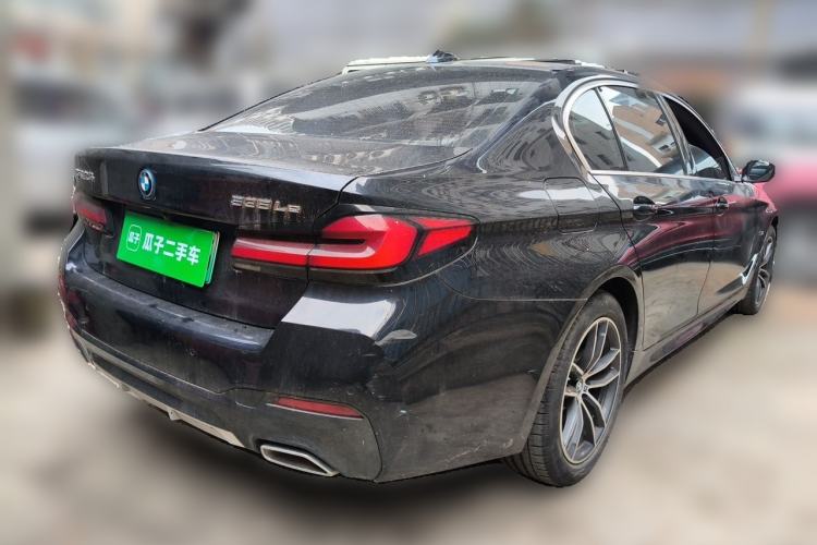 Used BMW 5 Series New Energy 2022 Restyled 535Le Pioneer Edition M Sport Package Rear Right 45 Deg