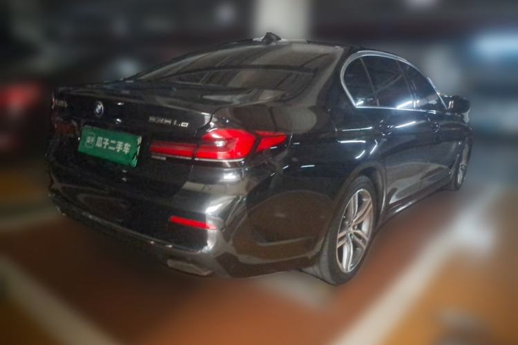Used BMW 5 Series New Energy 2022 Updated Version 535Le Luxury Package Rear Right 45 Deg