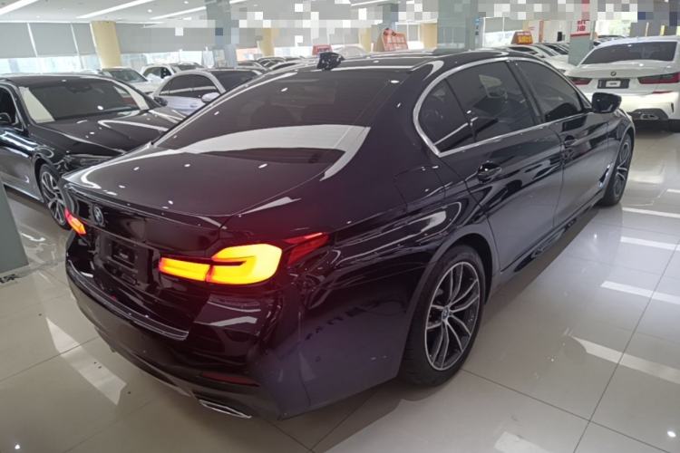 Used BMW 5 Series New Energy 2022 535Le Pioneer Edition M Sport Package Rear Right 45 Deg