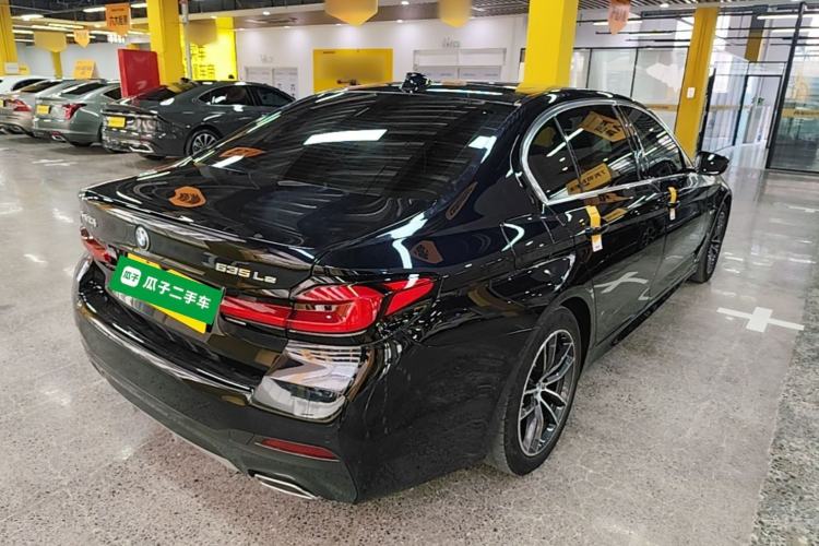 Used BMW 5 Series New Energy 2022 Second Facelift 535Le M Sport Package Rear Right 45 Deg
