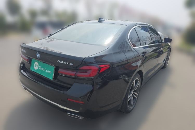Used BMW 5 Series New Energy 2022 Updated Version 535Le Luxury Package Rear Right 45 Deg