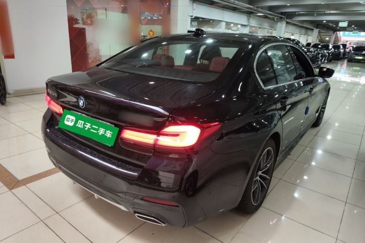Used BMW 5 Series New Energy 2022 Second Facelift 535Le M Sport Package Rear Right 45 Deg