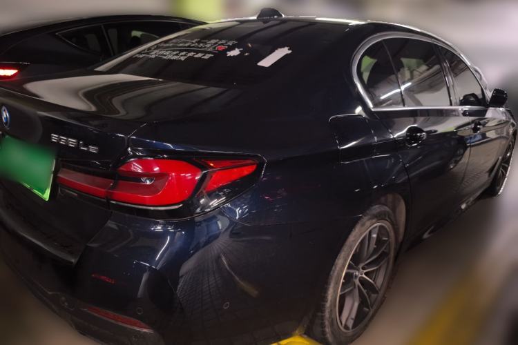 Used BMW 5 Series New Energy 2022 535Le M Sport Package Rear Right 45 Deg