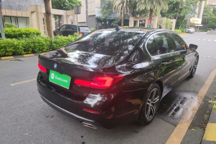 Used BMW 5 Series New Energy 2022 535Le Luxury Package Rear Right 45 Deg