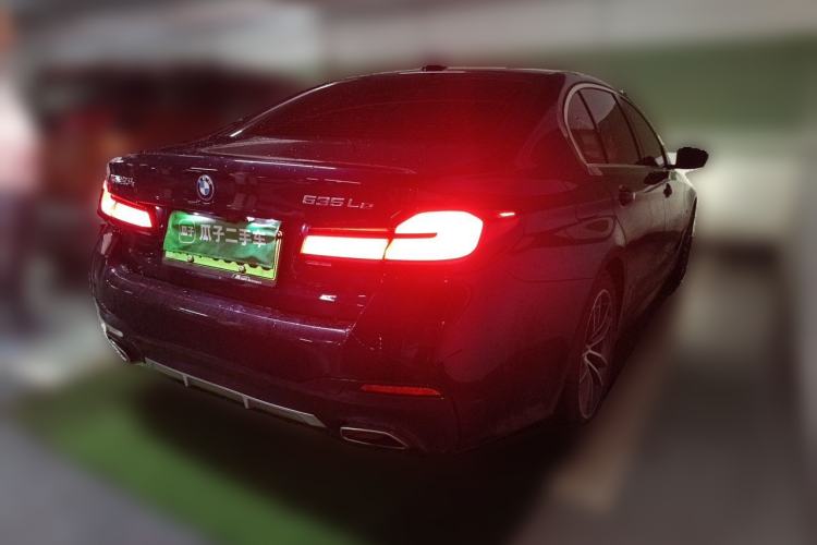 Used BMW 5 Series New Energy 2022 Second Facelift 535Le Luxury Package Rear Right 45 Deg