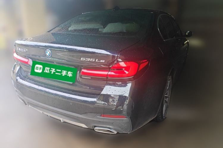 Used BMW 5 Series New Energy 2022 535Le Pioneer Edition M Sport Package Rear Right 45 Deg