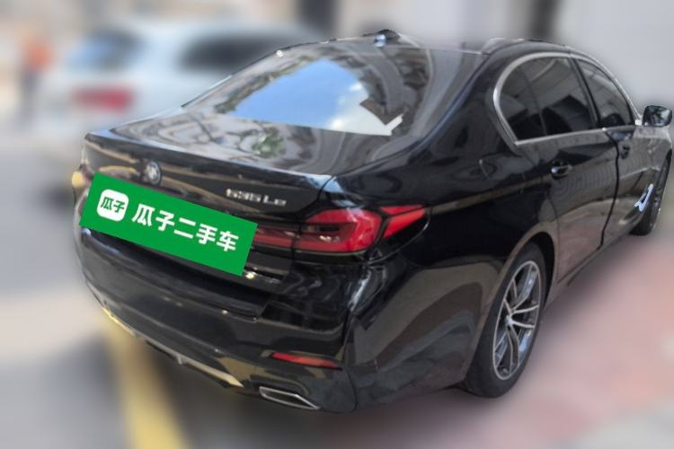 Used BMW 5 Series New Energy 2022 Second Facelift 535Le M Sport Package Rear Right 45 Deg