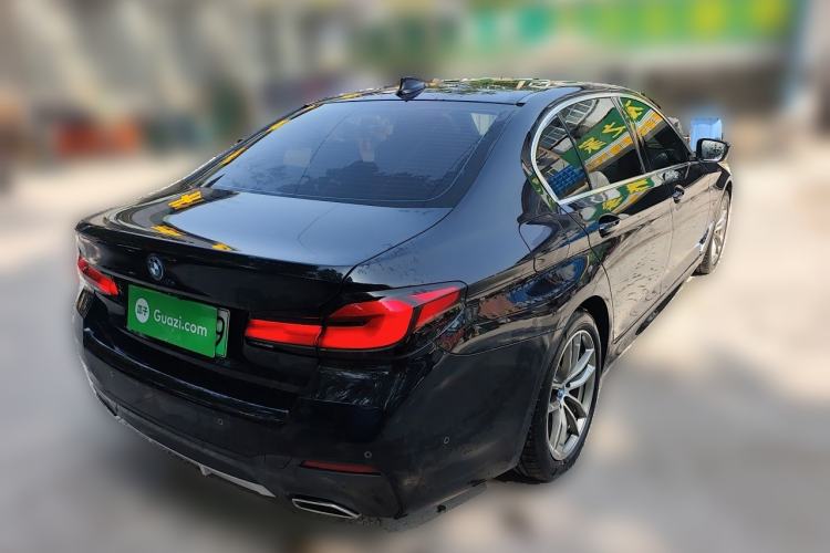 Used BMW 5 Series New Energy 2022 Second Facelift 535Le M Sport Package Rear Right 45 Deg